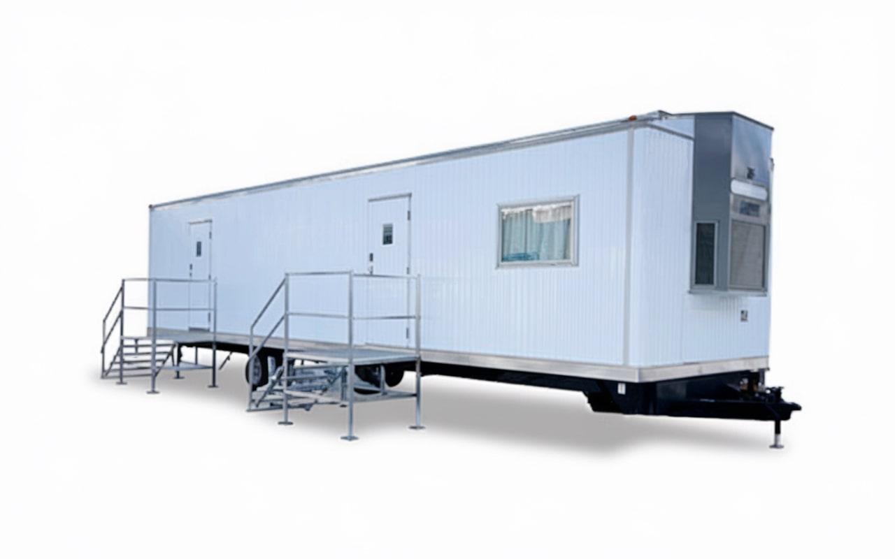 the cost of leasing or purchasing office trailers is often more affordable than renting or building traditional office space