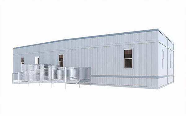 the mobile classroom trailer is built to meet all safety and building code requirements